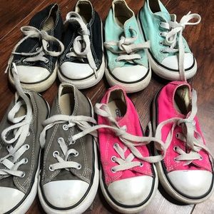👟 Kids converse 4 pair